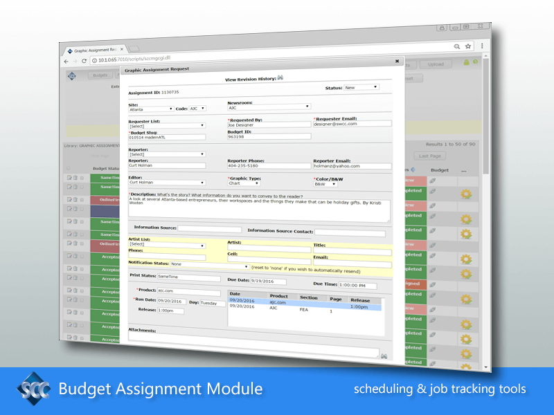 SCC MediaServer Digital Asset Management DAM Software | Planning