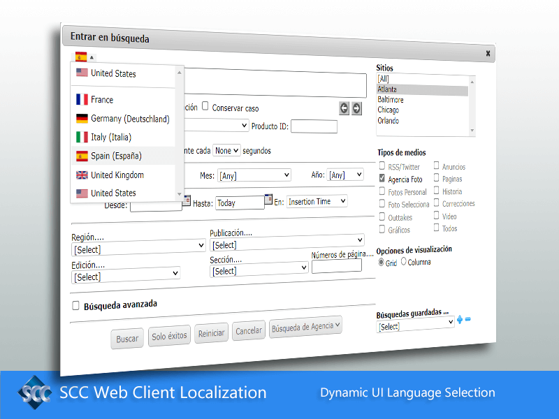 SCC Web Client Localization